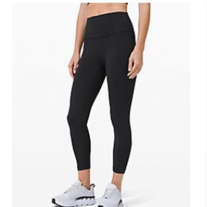 Lululemon Black Wunder Train Leggings